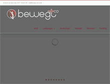 Tablet Screenshot of bewegt-und-co.de